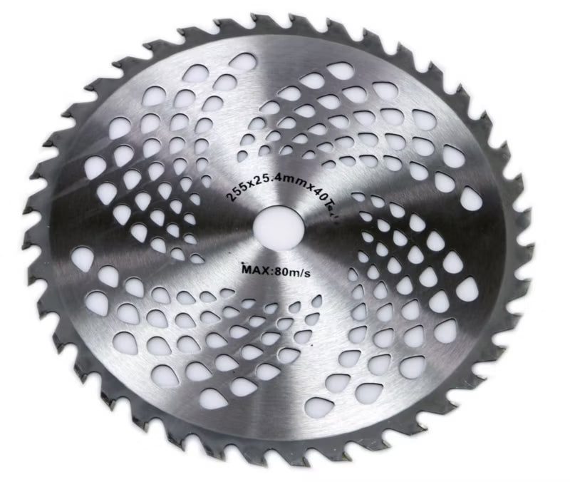 Klingeklinge til Buskrydder 255x25,4 mm 40 Tænder