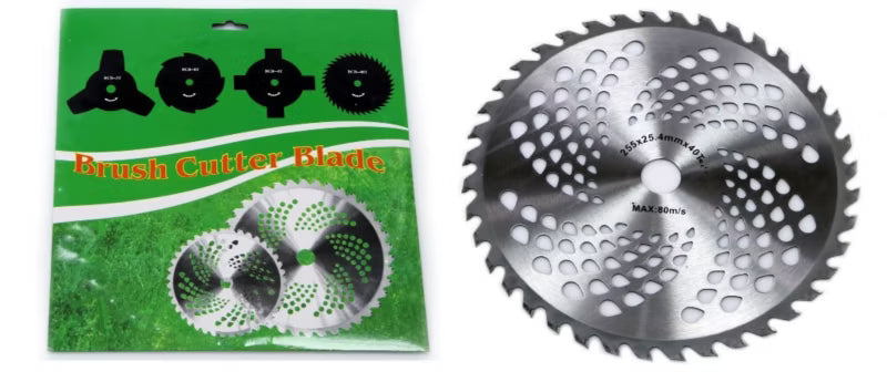 Klingeklinge til Buskrydder 255x25,4 mm 40 Tænder