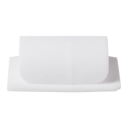 Kabelclips med tape til kabel 10 mm, 20 stk.