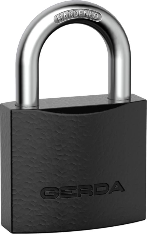 Gerda hængelås med bøjle 40 mm i støbejern