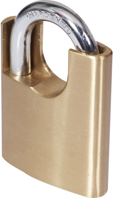 Smith & Locke hængelås i messing 70 mm