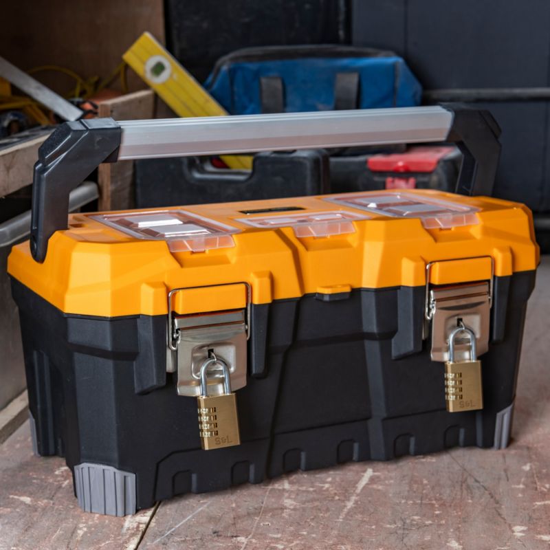 Smith & Locke kombinationslås i messing 38 mm