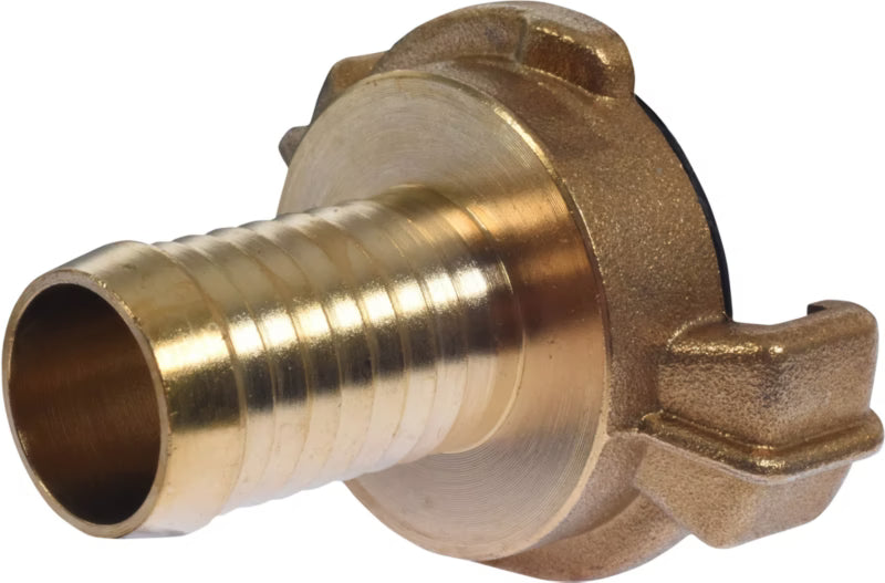 Klokobling til Slange 3/4" 19 mm Messing