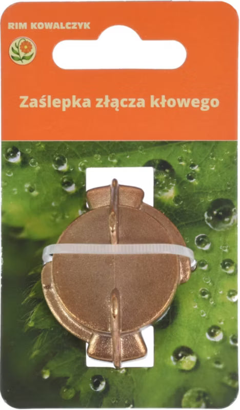 Klokobling Slutmuffe 33,5 mm Messing
