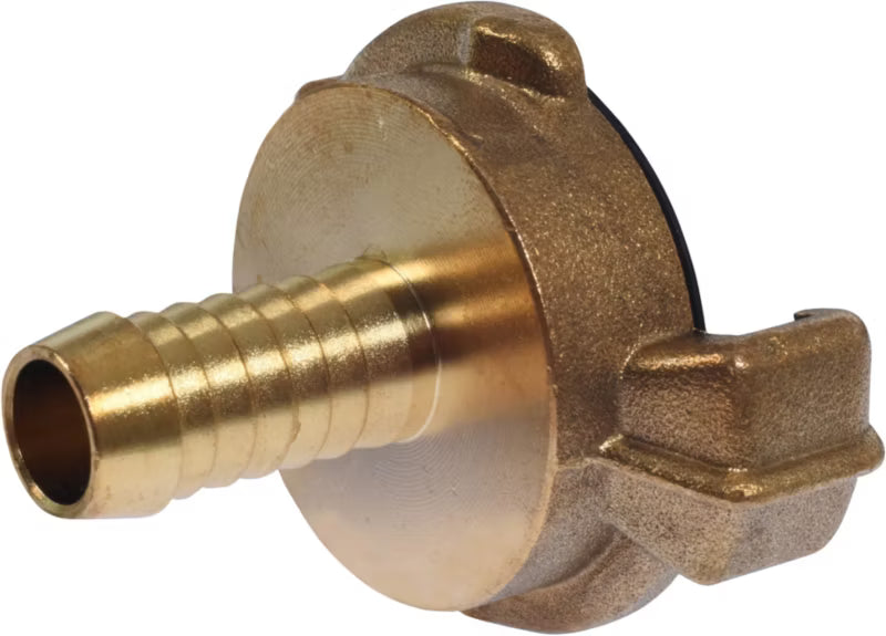 Klokobling til Slange 1/2" 13 mm Messing
