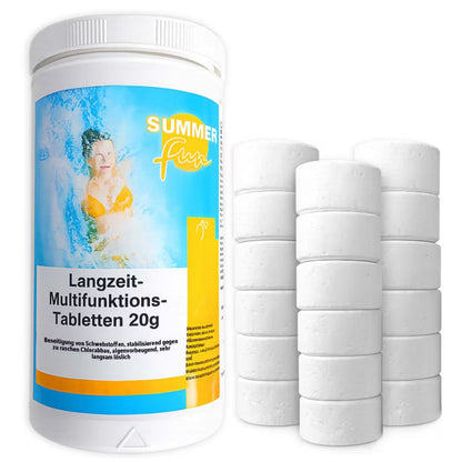 Klor Multitabletter 20g 1 kg til Pool