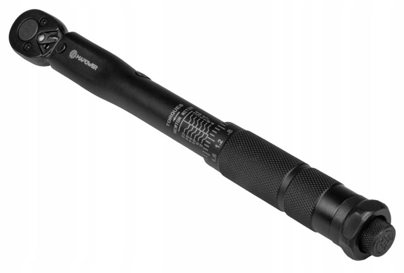 Momentnøgle MAPOWER 1/4 2-24 Nm CRV 1 sæt