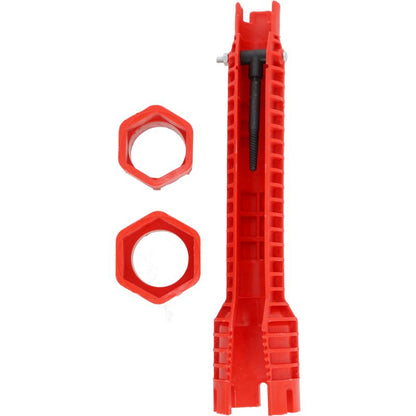 Special Hydraulisk Nøgle 8-i-1 170 mm Rød 5904198059749