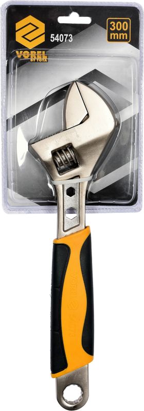 Vorel justerbar skruenøgle med plastikgreb 300 mm