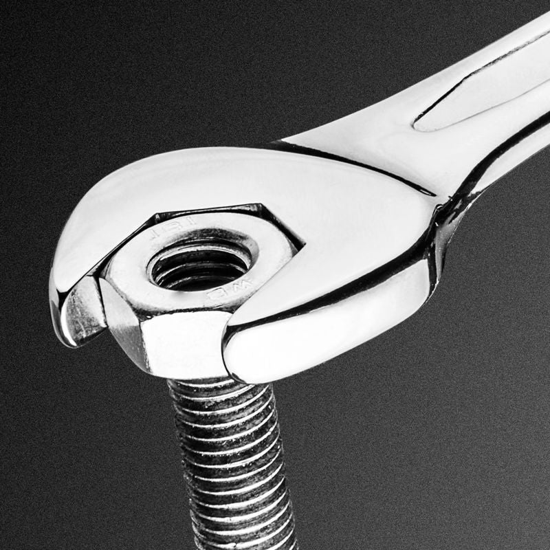 Neo Tools kombinationsnøgle med sekskantet øje 7 x 110 mm, 1 stk.