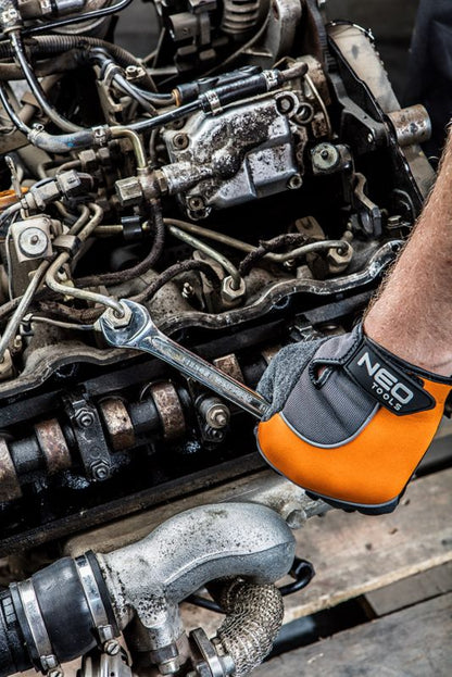 Neo Tools kombinationsnøgle med sekskantet øje 7 x 110 mm, 1 stk.