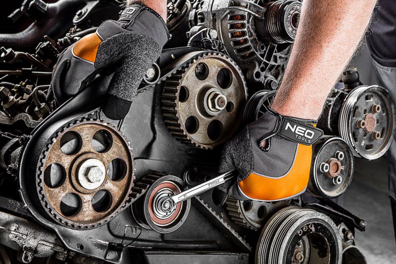 Neo Tools kombinationsnøgle med sekskantet øje 7 x 110 mm, 1 stk.