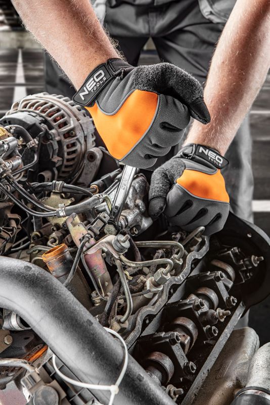 Neo Tools kombinationsnøgle med sekskantet øje 7 x 110 mm, 1 stk.