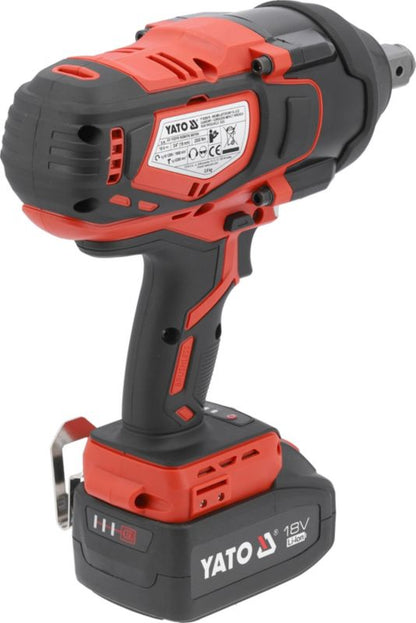 Yato 18V børsteløs slagnøgle 1 x 4,0 Ah 3/4" 2000 Nm