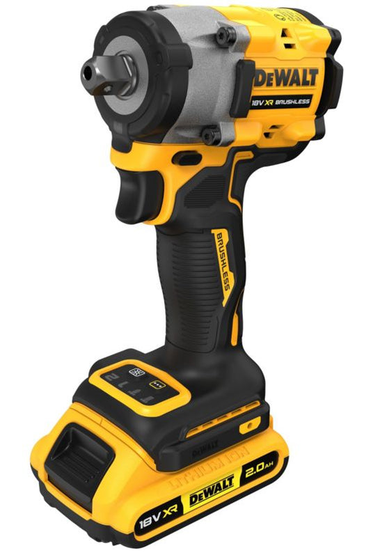 DeWalt slagmomentnøgle 1/2" 2 x 2Ah 18 V XR