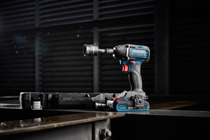 Erbauer 18 V slagnøgle uden batteri