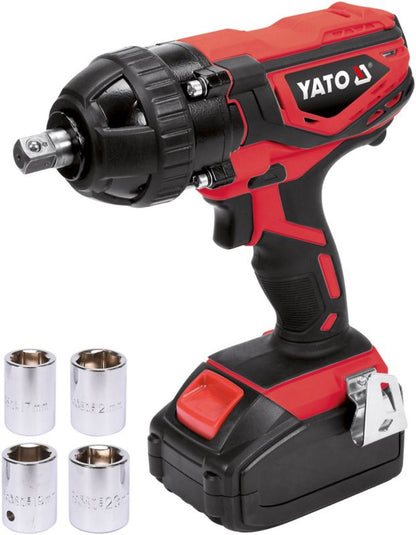 Yato 18 V slagmomentnøgle 1/2" 300 Nm