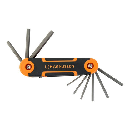 Magnusson foldbare unbrakonøgler, 9 dele