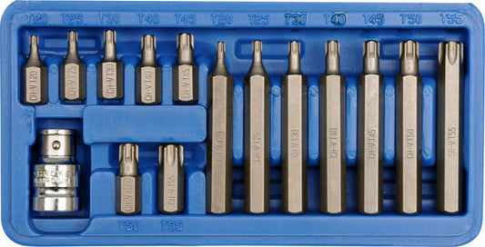 Voerl specialnøgler Torx T20-T55 15 dele