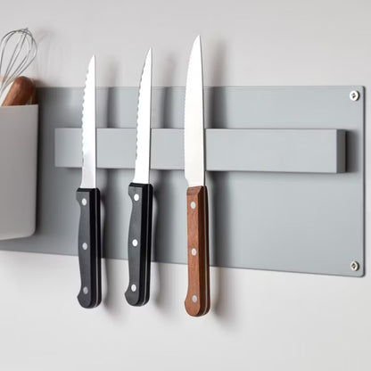 Knivmagnet Pecel 33,5 cm Grå