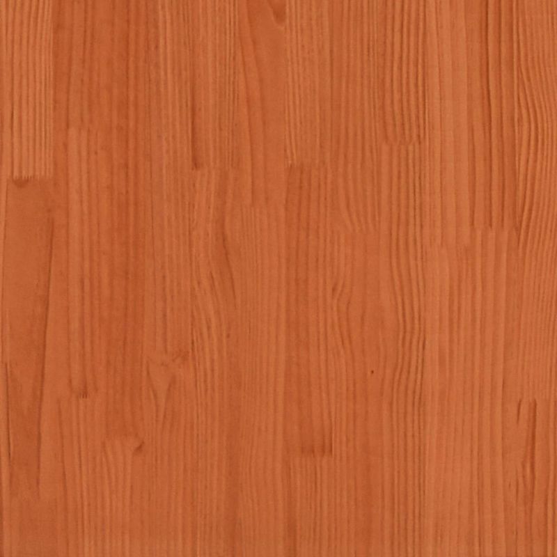 Træseng 140x200 cm Brun WM-844857