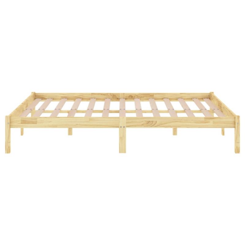 Træseng 160x200 cm Brun WM-810027