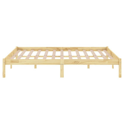 Træseng 160x200 cm Brun WM-810027