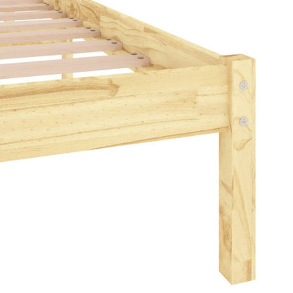 Træseng 160x200 cm Brun WM-810027