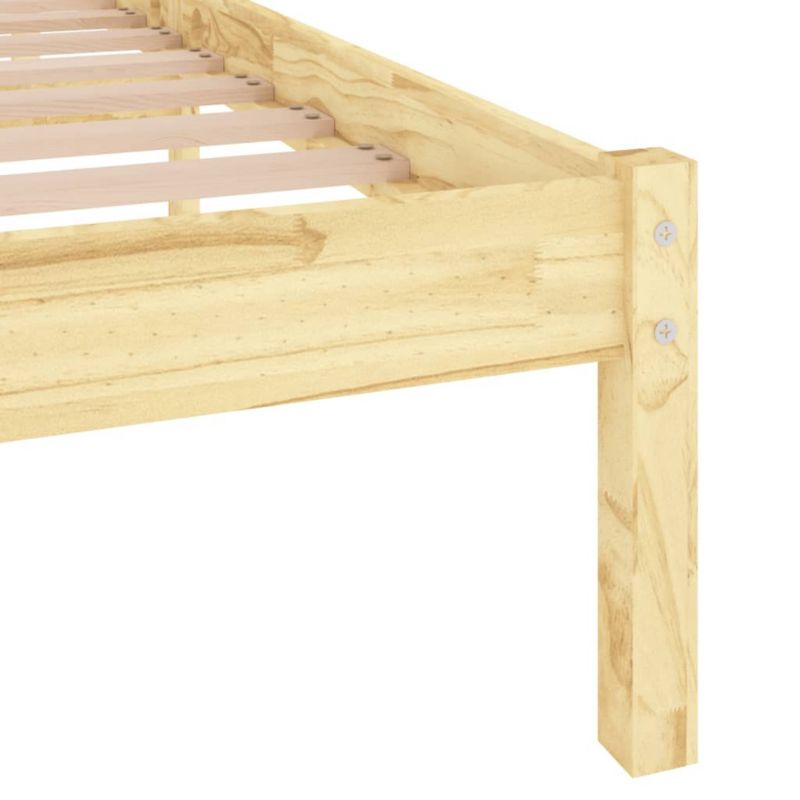 Træseng 160x200 cm Brun WM-810027