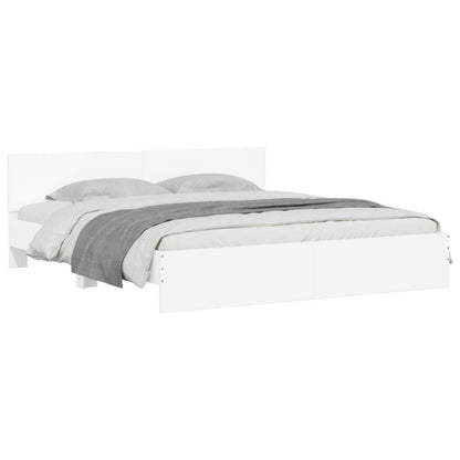 Træseng 180x200 cm Hvid WM-3207462