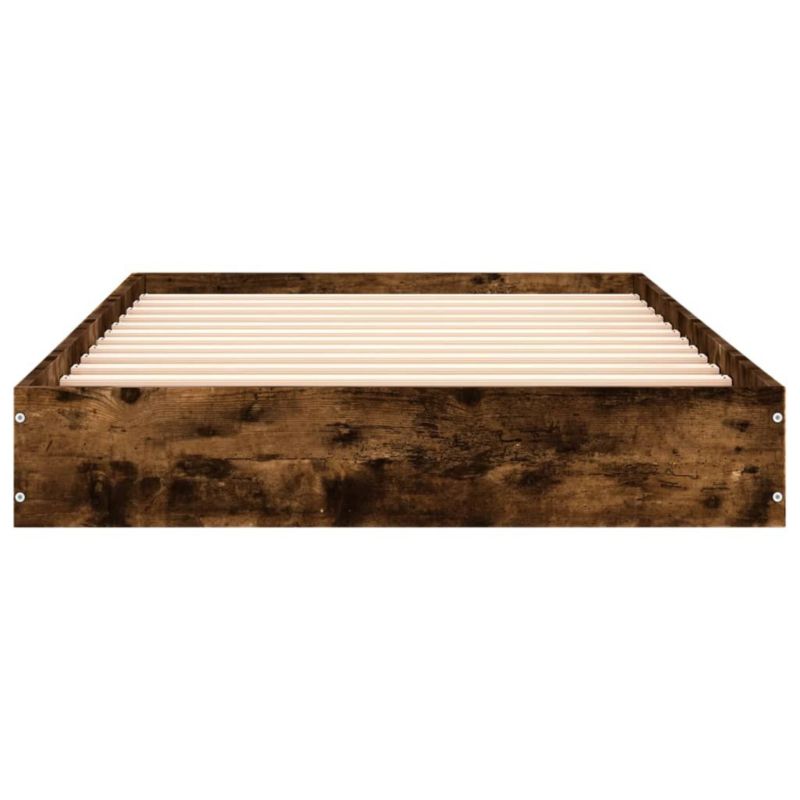 Træseng 75x190 cm Brun WM-842081