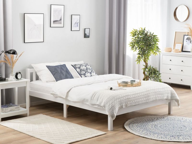 Seng Florac 180x200 cm Hvid