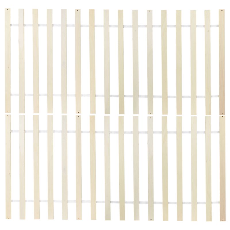 Seng Florac 180x200 cm Hvid