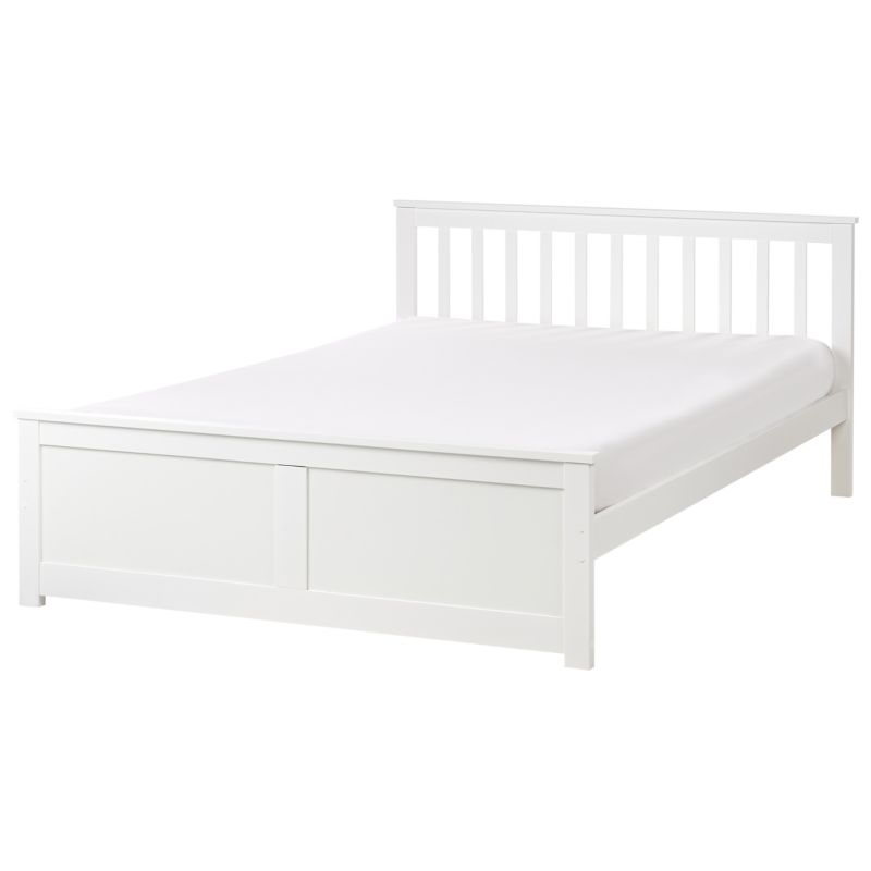 Seng Olendon 140x200 cm Hvid Fyrretræ