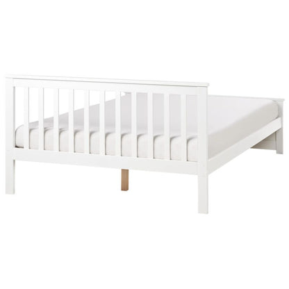 Seng Olendon 140x200 cm Hvid Fyrretræ