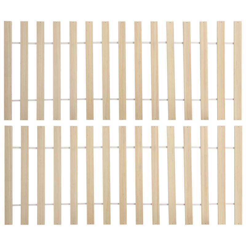 Seng Olendon 140x200 cm Hvid Fyrretræ
