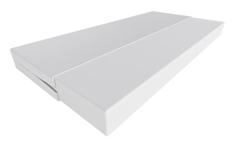 Børneseng DUBI 80x160 cm Hvid med Madras