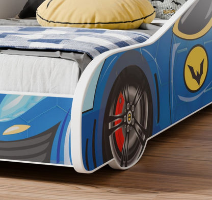 Børneseng Batcar 160x80 cm Flerfarvet