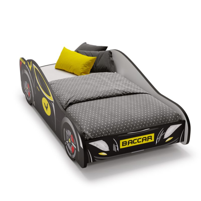 Børneseng Kobi Auto Batcar Black 140x70 cm