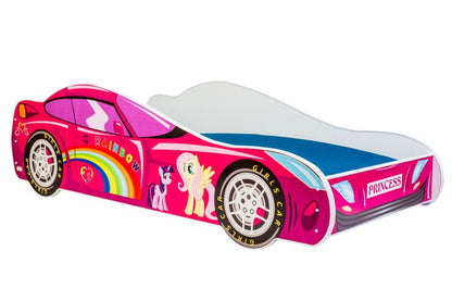 Børneseng Kobi Auto Pink Car 140x70 cm