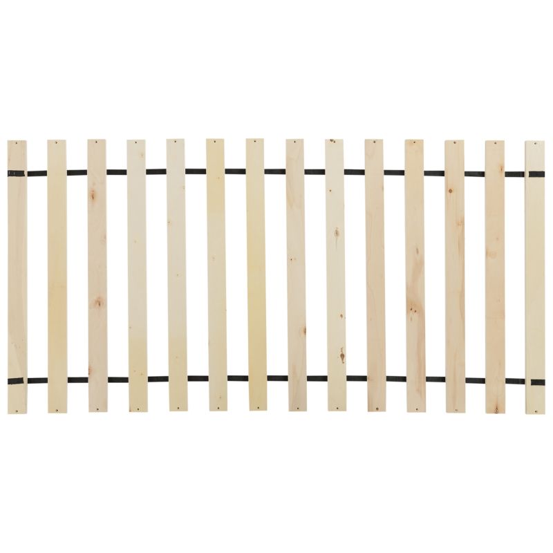 Børneseng Velour Anet 90x200 cm Lyserød