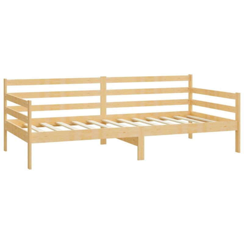 Dagbriksseng 204x98x70 cm Fyrretræ Multifunktionel
