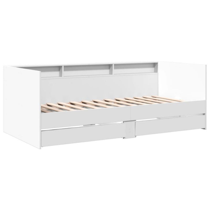 Dagseng 90x190 cm Hvid