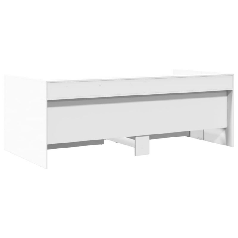 Dagseng 90x190 cm Hvid