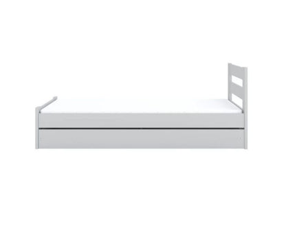Børneseng Emil 180x90 cm med Skuffe Hvid