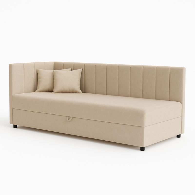 Kontinentalseng Sofaro 80x180 cm Beige
