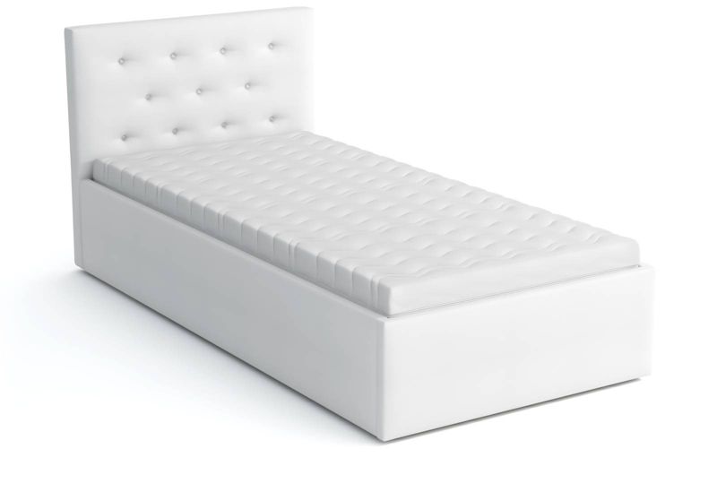 Ungdomsseng Bonni Star 80x180 cm Hvid