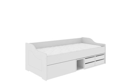 Ungdomsseng Julia 200x90 cm Hvid