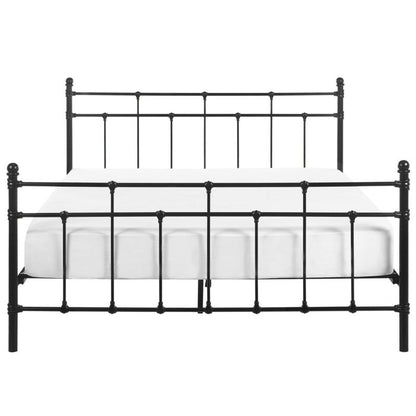 Metalseng Lynx 160x200 cm Sort