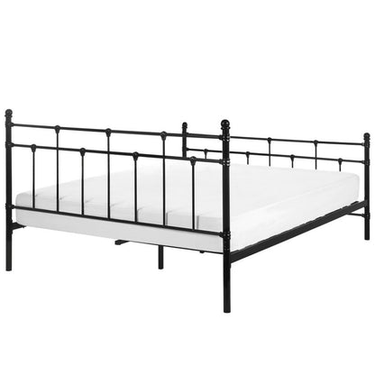 Metalseng Lynx 160x200 cm Sort